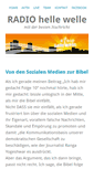 Mobile Screenshot of hellewelle.de