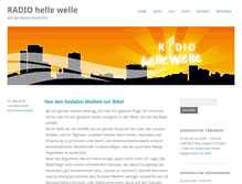 Tablet Screenshot of hellewelle.de